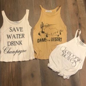 Brokedown clothing tee’s Set